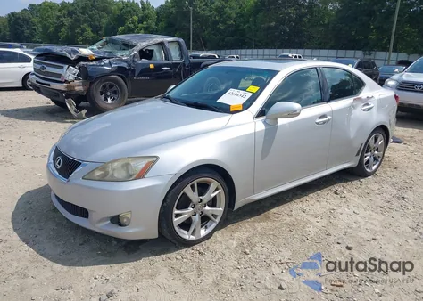 2010 Lexus Is 250 from USA, damaged, VIN JTHBF5C24A5120629